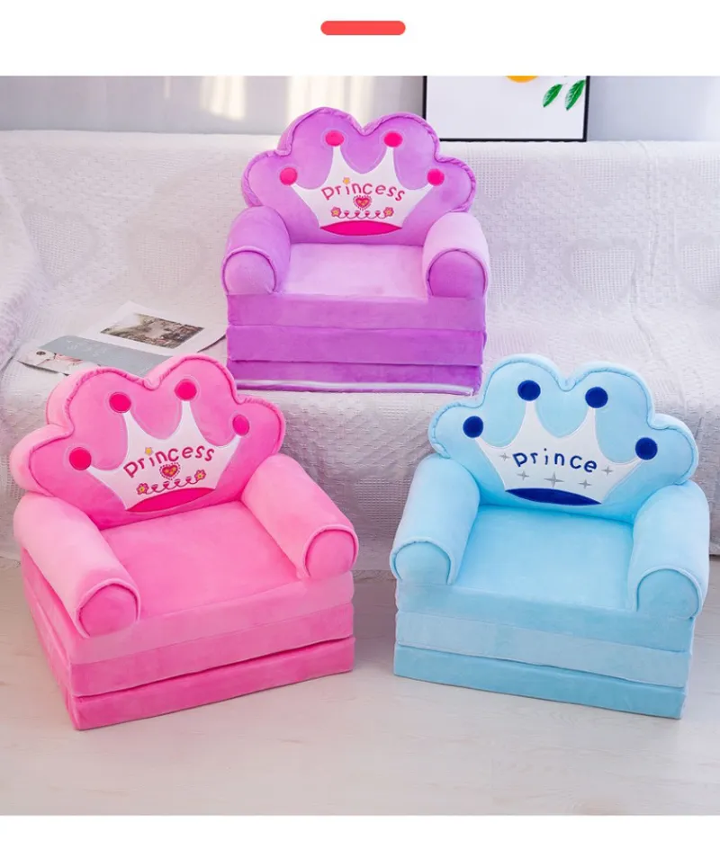 Sofa Seat For Baby, Baby Armchair Baby Sofa Kids Sofa Cum Bed Baby Sofa Seat Baby Cartoon Crown Seat Children Chair Baby Sofa Support Seat image 3