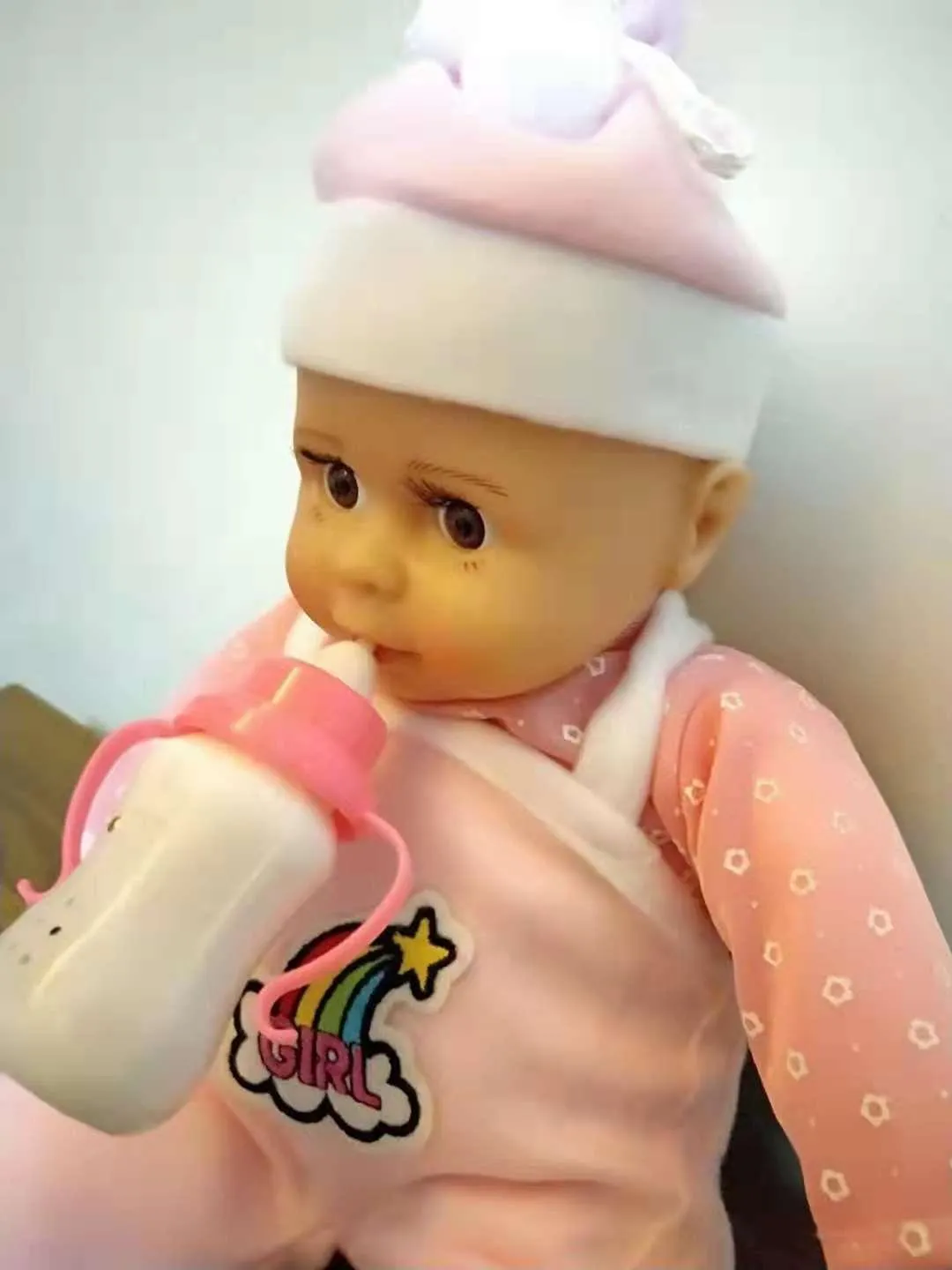 Feeder Doll Crying Baby Doll And Baba Boy With Feeder Musical Doll Best Birthday Gift for Girls image 4