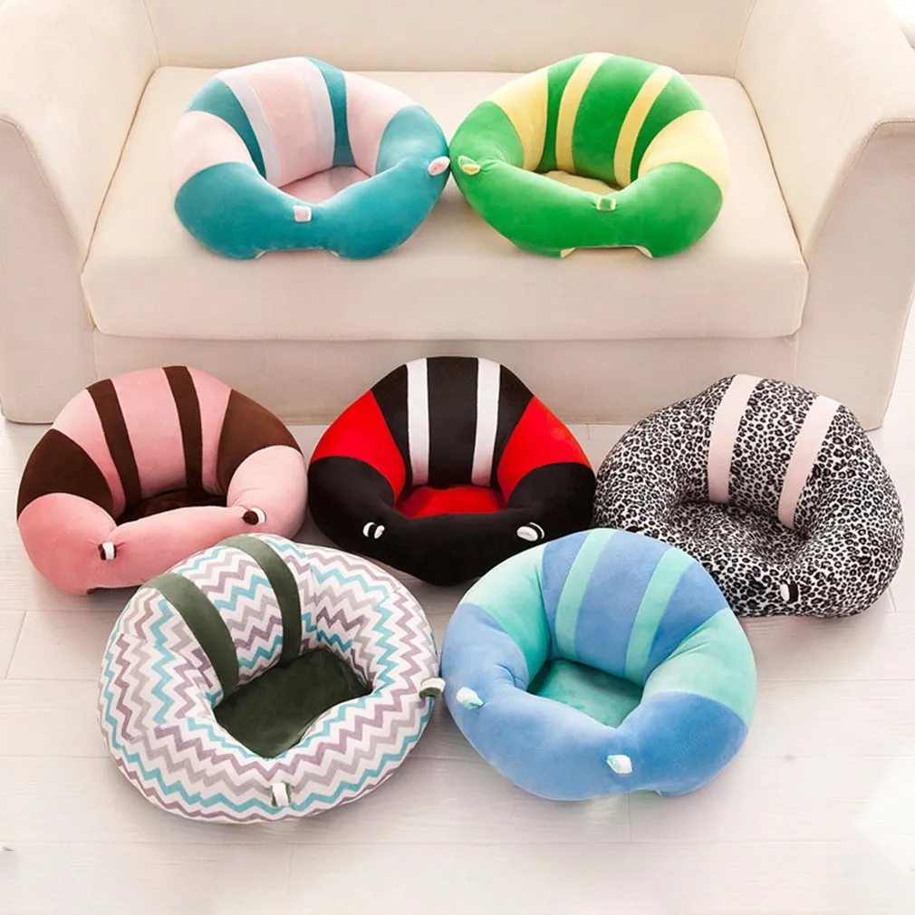 Baby Sofa Infant Support Seat Learning Sitting Chair for Babies Soft Plush Floor Seats Keep Sitting Posture Comfortable Coussin image 4