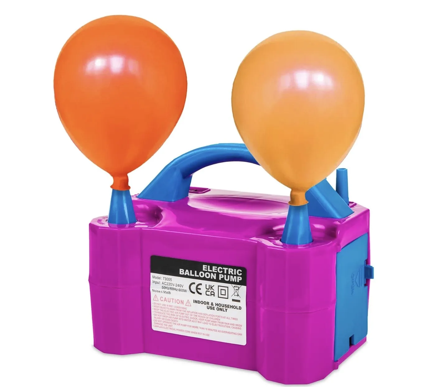 2024 High Performance Balloon Machine Electric Balloon Pump High Power Portable 220v Inflator Portable Electric Balloon Air Pump image 3