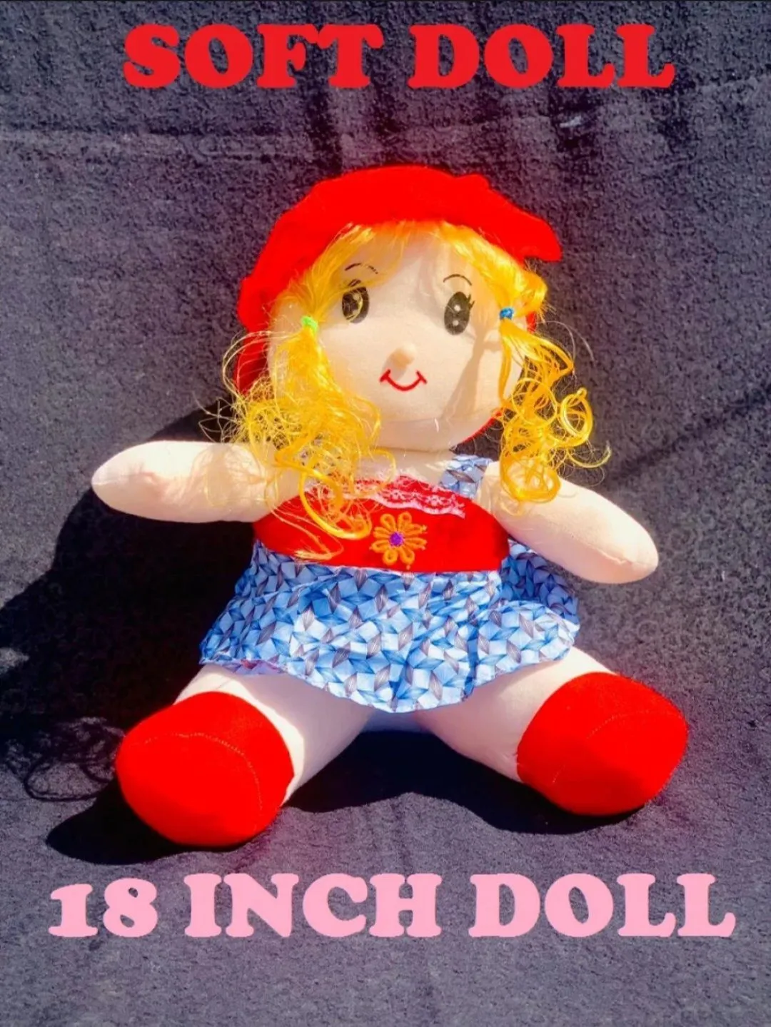 15 Inch Baby Stuff Washable Premium Quality For Kids - Baby Cloth Stuff Doll For Girls image 2