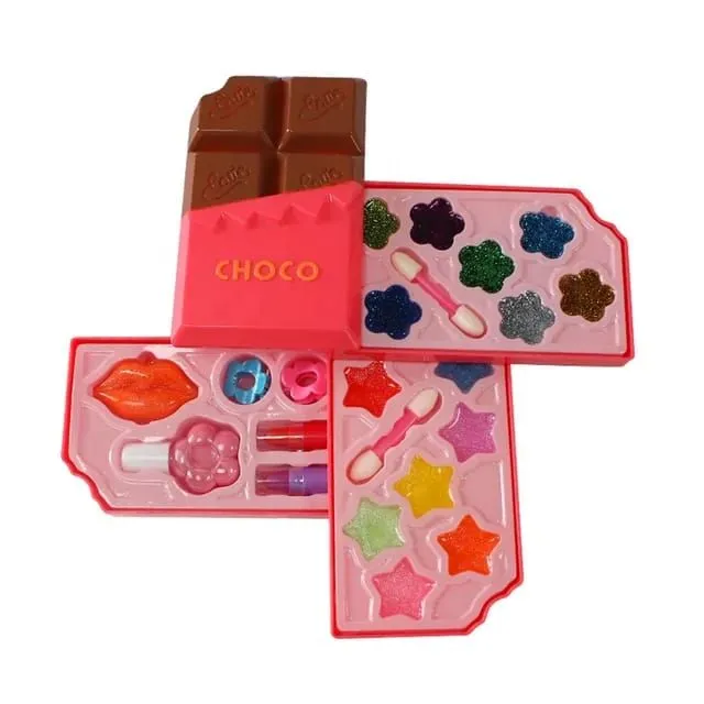 Makeup Toy For Kids Party Girl Fashion Beauty Baby Girl Play Toy

Child Pretend Play Girl Toys Chocolate Style Makeup kit image 2