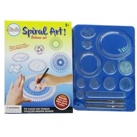 DIY Painting Multi-function Interesting Spirograph Children Drawing Ruler Can Improve Start Work Ability Educational Toys image 4