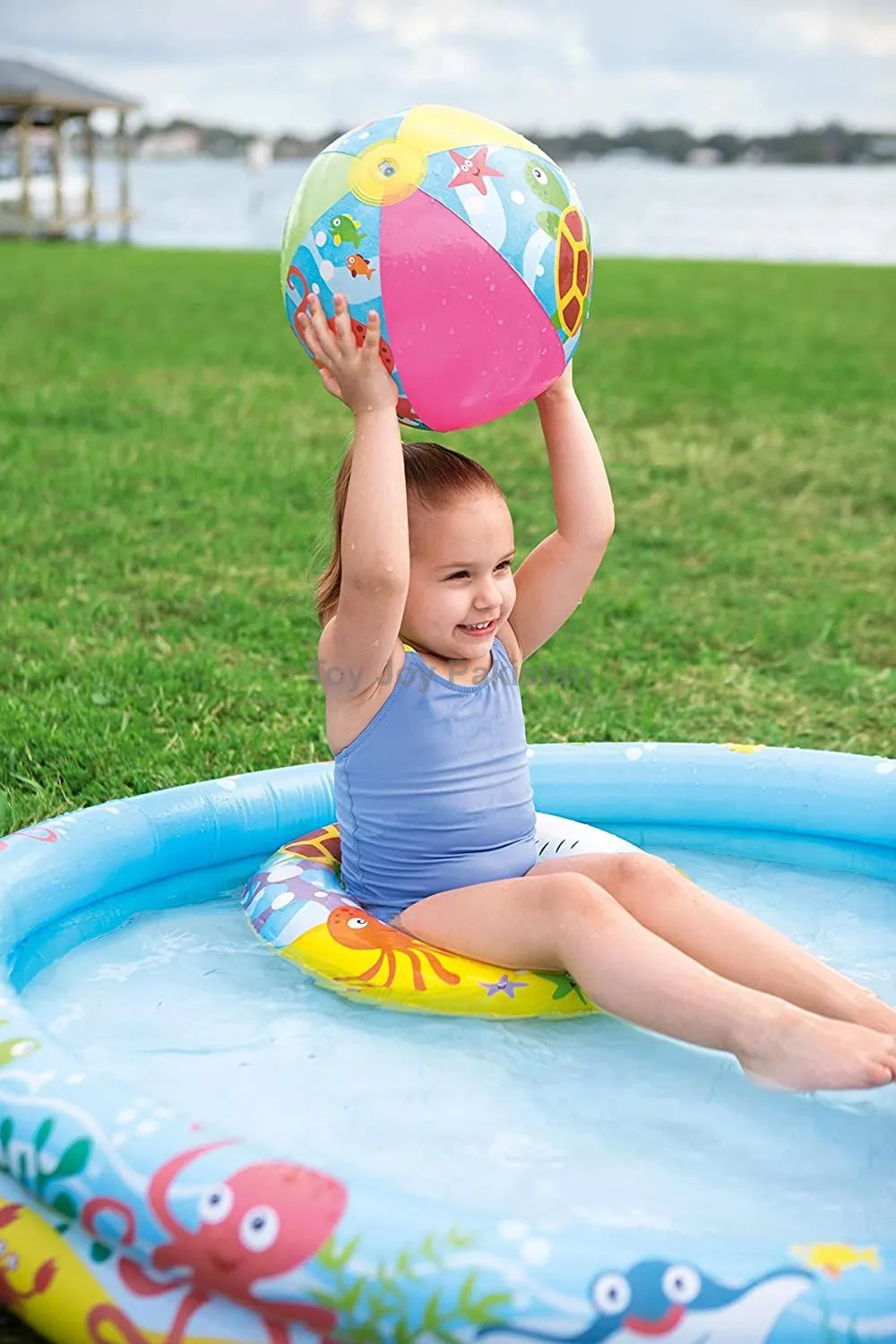 Bestway Pool 48"x8" Baby Play Pool Set With Swim Ring & Ball image 2