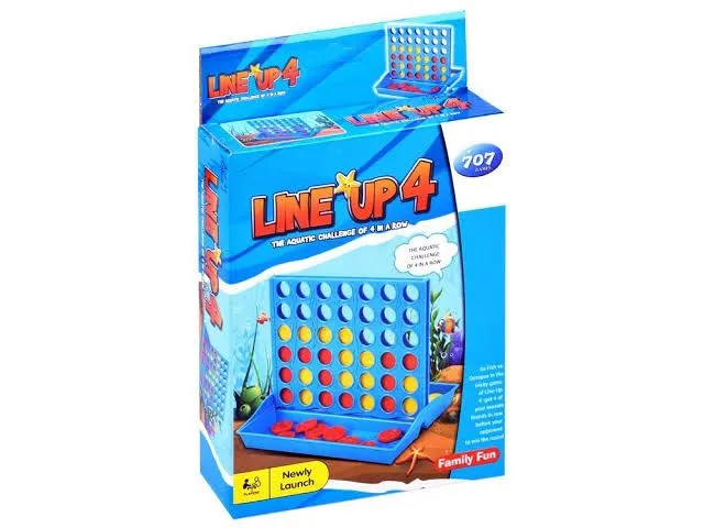 Connect for Kids Connect Game, Portable 4-Line 4 Game Family Lineup Connect Board Game image 6
