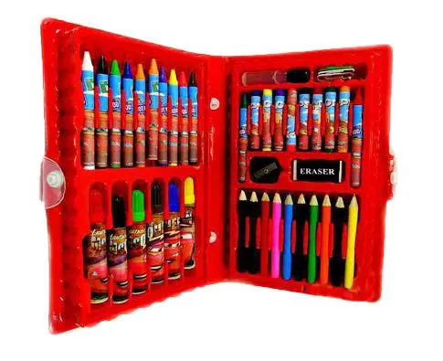 Multi Color 42 Pcs Kit / Set with Button Box Best Quality For kids image 4