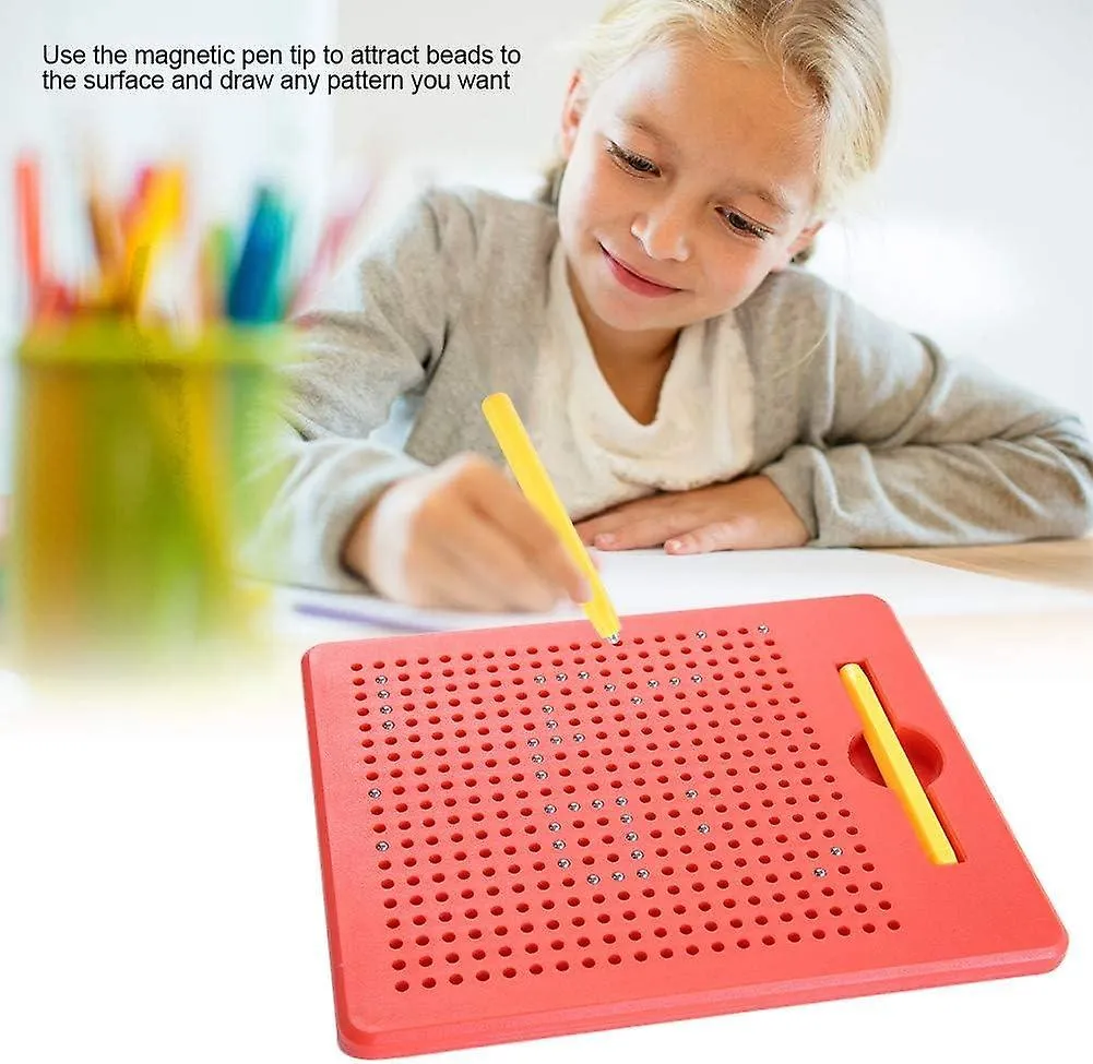 Magnet Learning Board Drawing Magnetic Slate Magic Slate With Replacement Stylus Pen for Free Play Magnet Pad Magnetic Drawing Board image 7