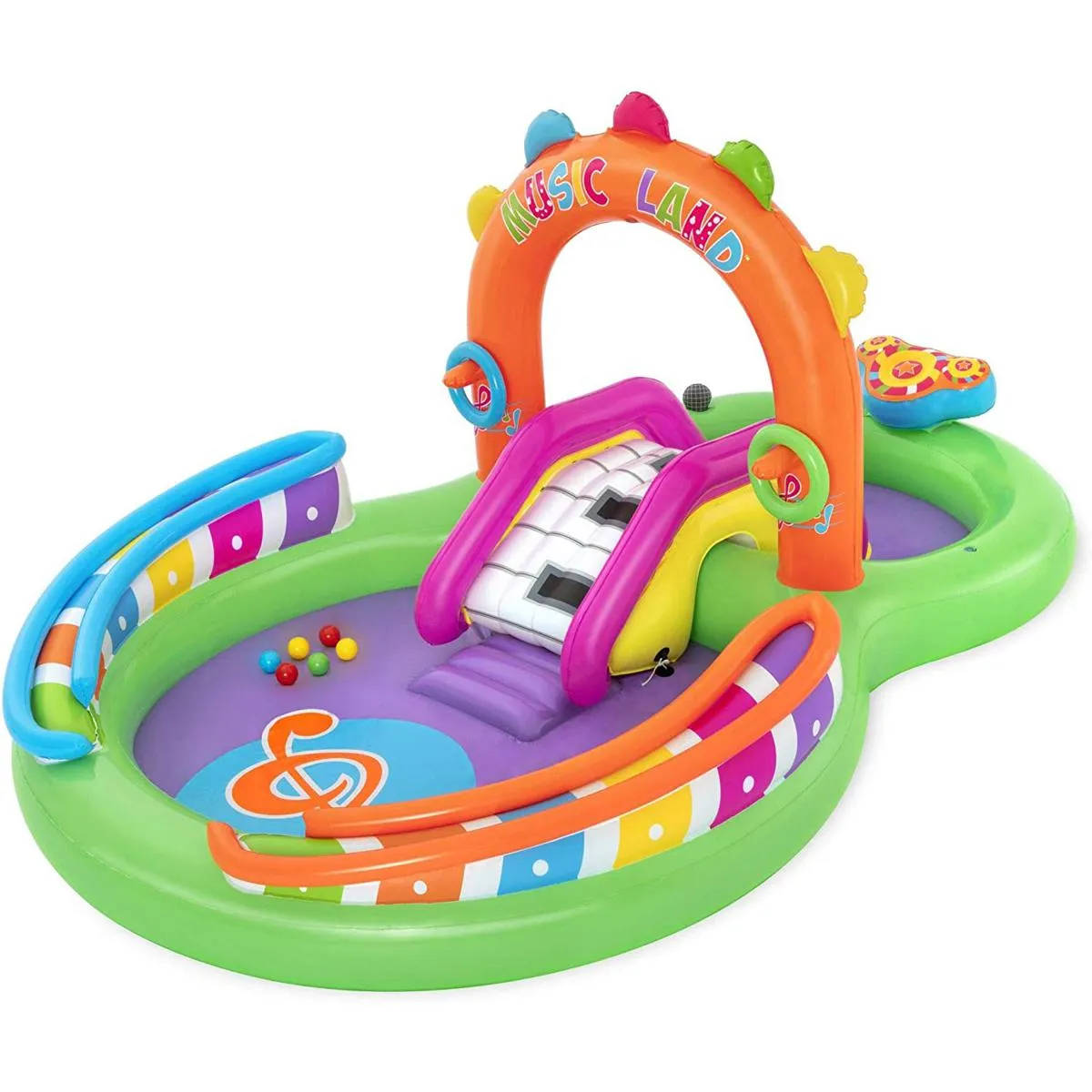 BESTWAY 53117 Sing Splash Play Centre 9'8" x 6'3" x 54" image 1