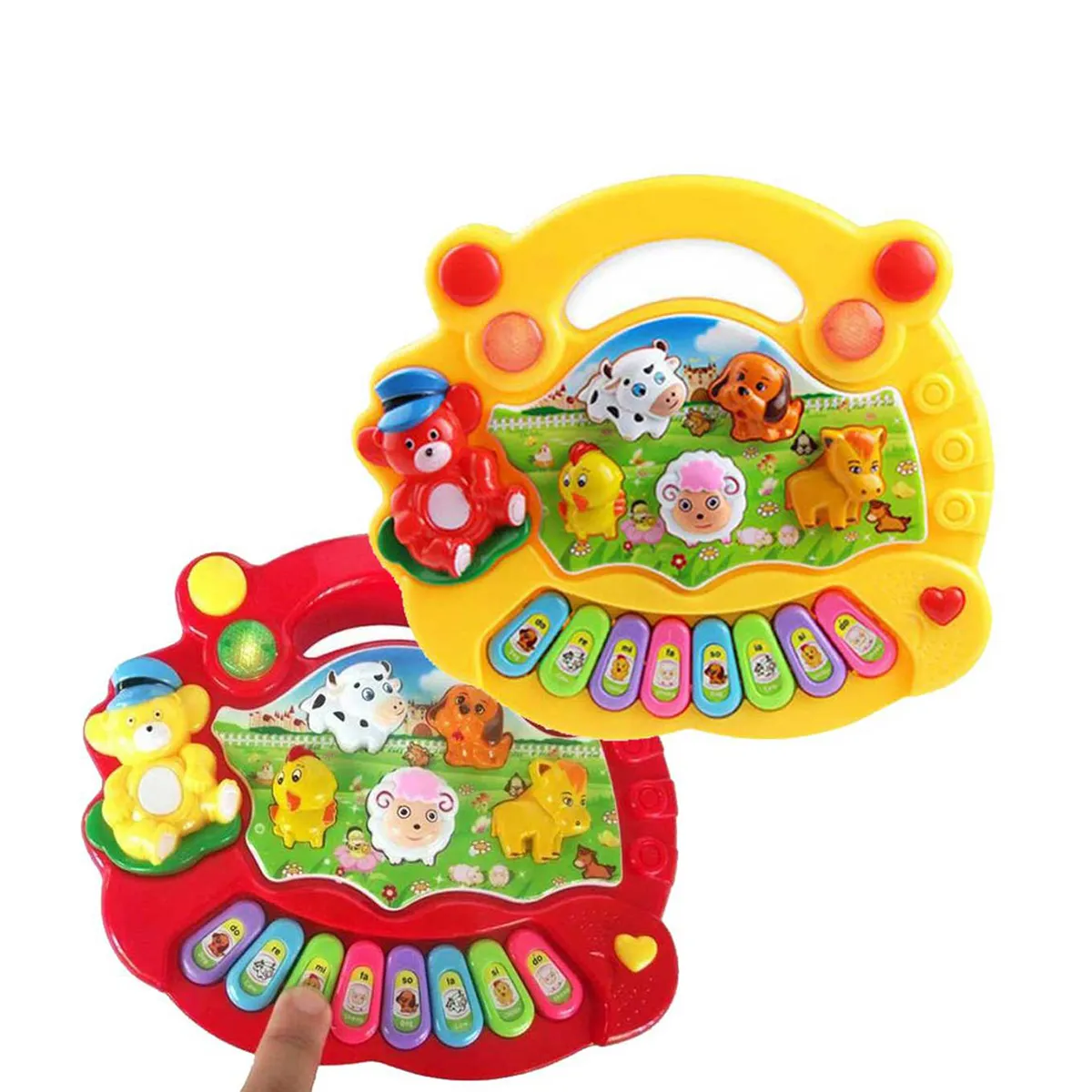 Baby Kids Musical Educational Piano Animal Farm Developmental Music Toys for Children Gift image 1