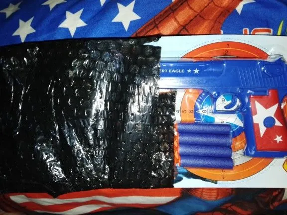 Captain America Soft Bullets Toy Gunn Foam Darts Shooting Toy Small size image 4