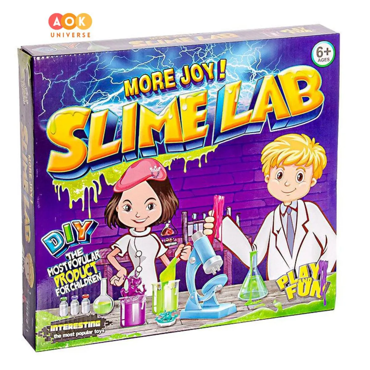 Make Your Own Slime- Slime Making Kit - Slime Kits For Girls and Boys - Slime Kit For Kids image 2