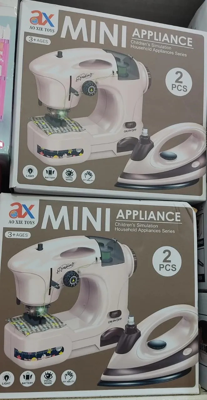 Pack Of 2 Realistic Sewing Machine For Girls image 6