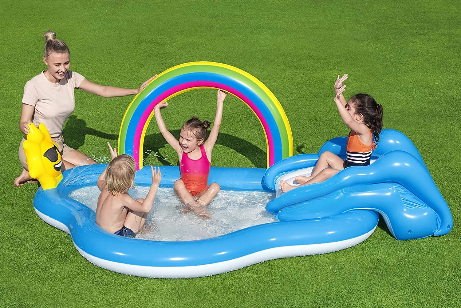 BESTWAY 53092 Rainbow Play Centre 8'5" x 57" x 36" image 3