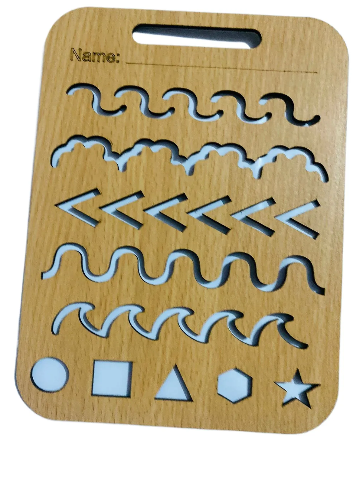Kids Wooden Stencils Drawing and Puzzle Kit Best Learning Toy for Kids | Drawing Stencils Watercolour Pen Early Educational Toy | Wood DIY Art Craft Color Painting Templates Drawing Accessories image 5