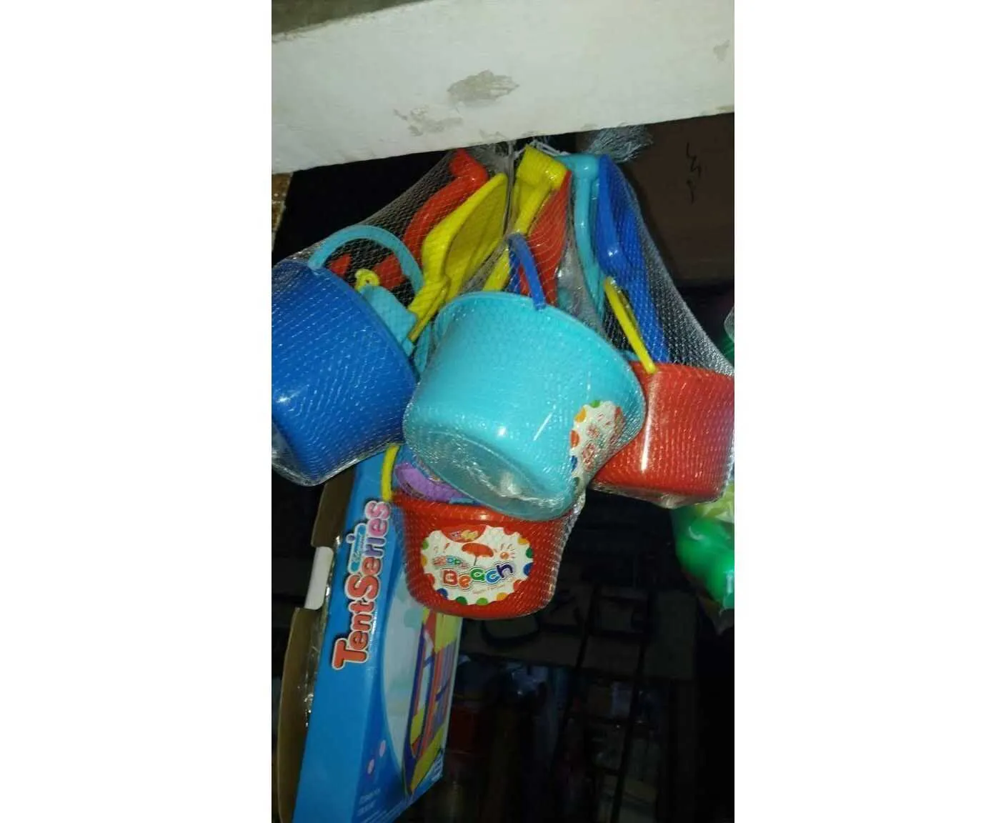 Childrens Beach Toy Set Playing In The Water and Sand Shovel Beach Bucket Sand Digging Tools image 4