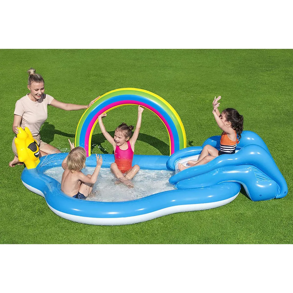 BESTWAY 53092 Rainbow Play Centre 8'5" x 57" x 36" image 1