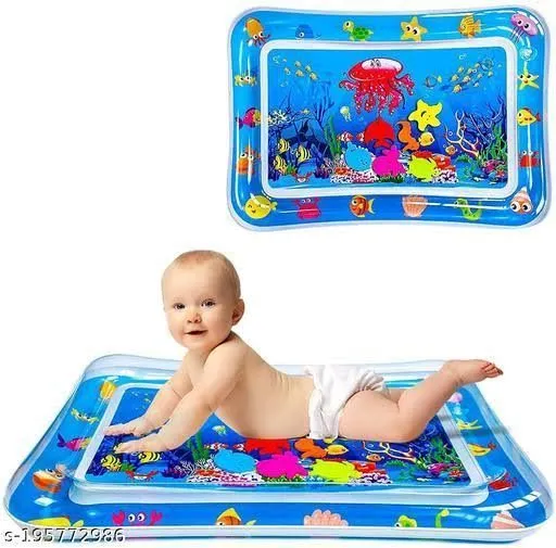 Inflatable Tummy Time Mat Premium Baby Water Play Mat for Infants and Toddlers for 3 to 24 Months Strengthen Your Baby's Muscles image 5