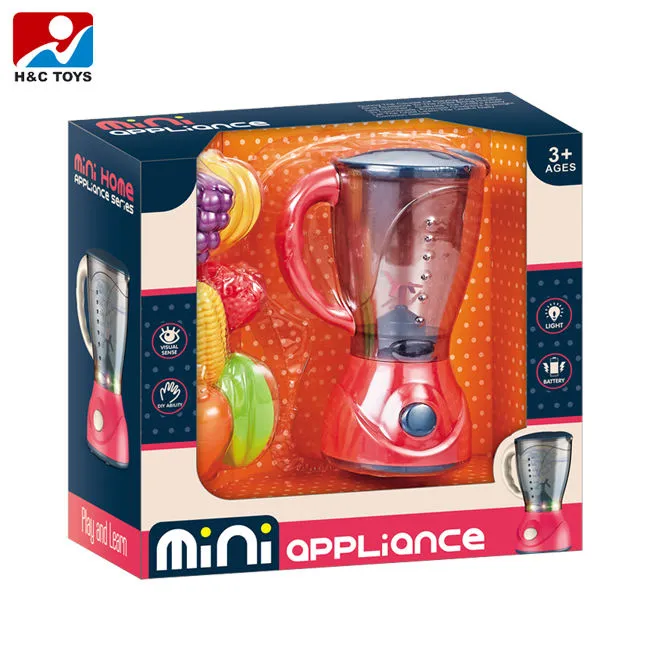 Pretend Play Home Appliance Simulation Plastic Juicer-Grinder Toy Blenders For Kids image 5