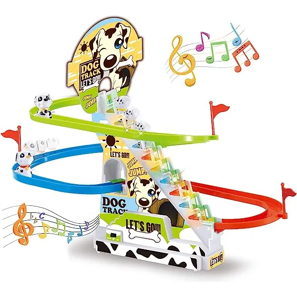 Duck Race Track Set With LED Flashing Lights & Music image 4