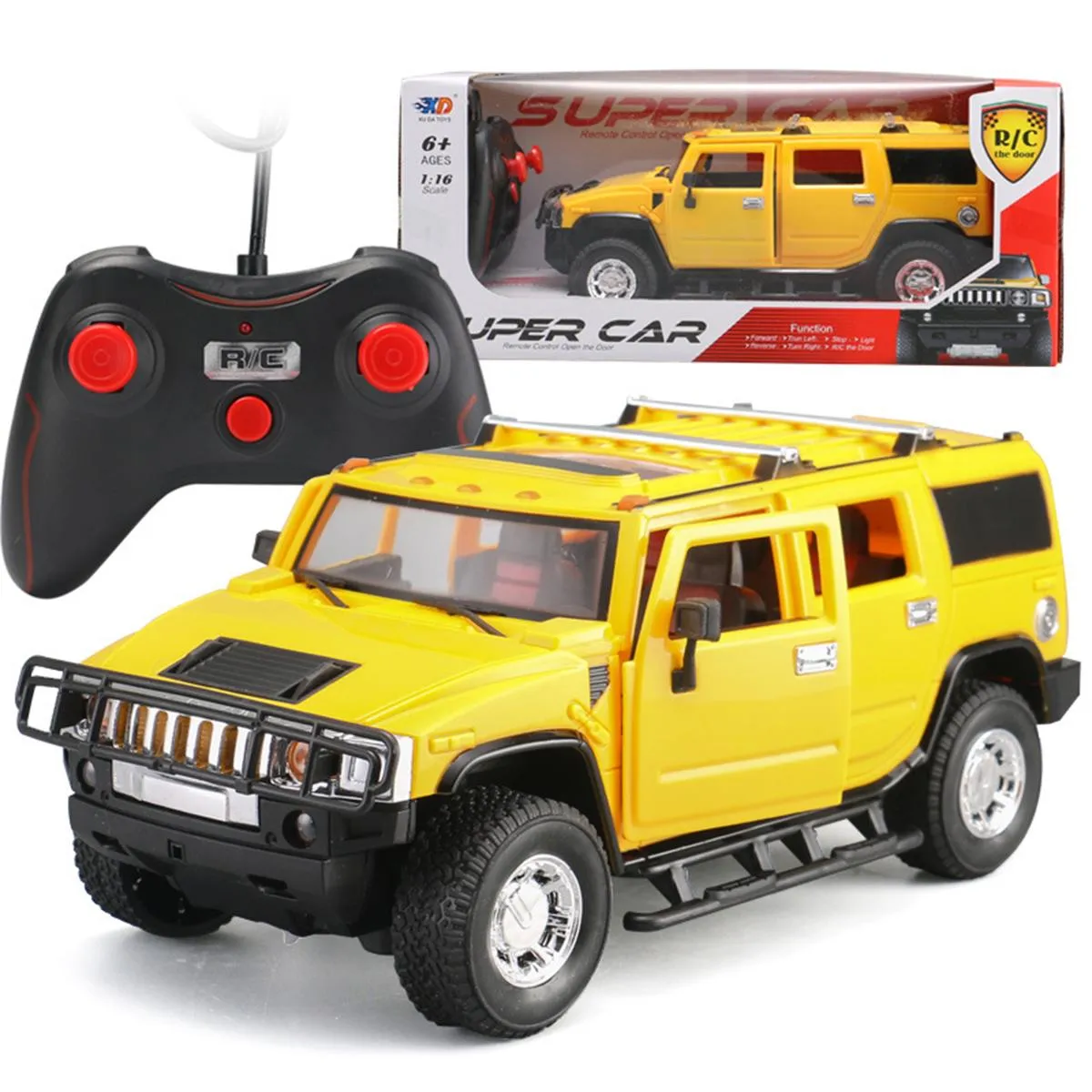 Rc Model Car Toy Remote Control Rechargeable Sports Car