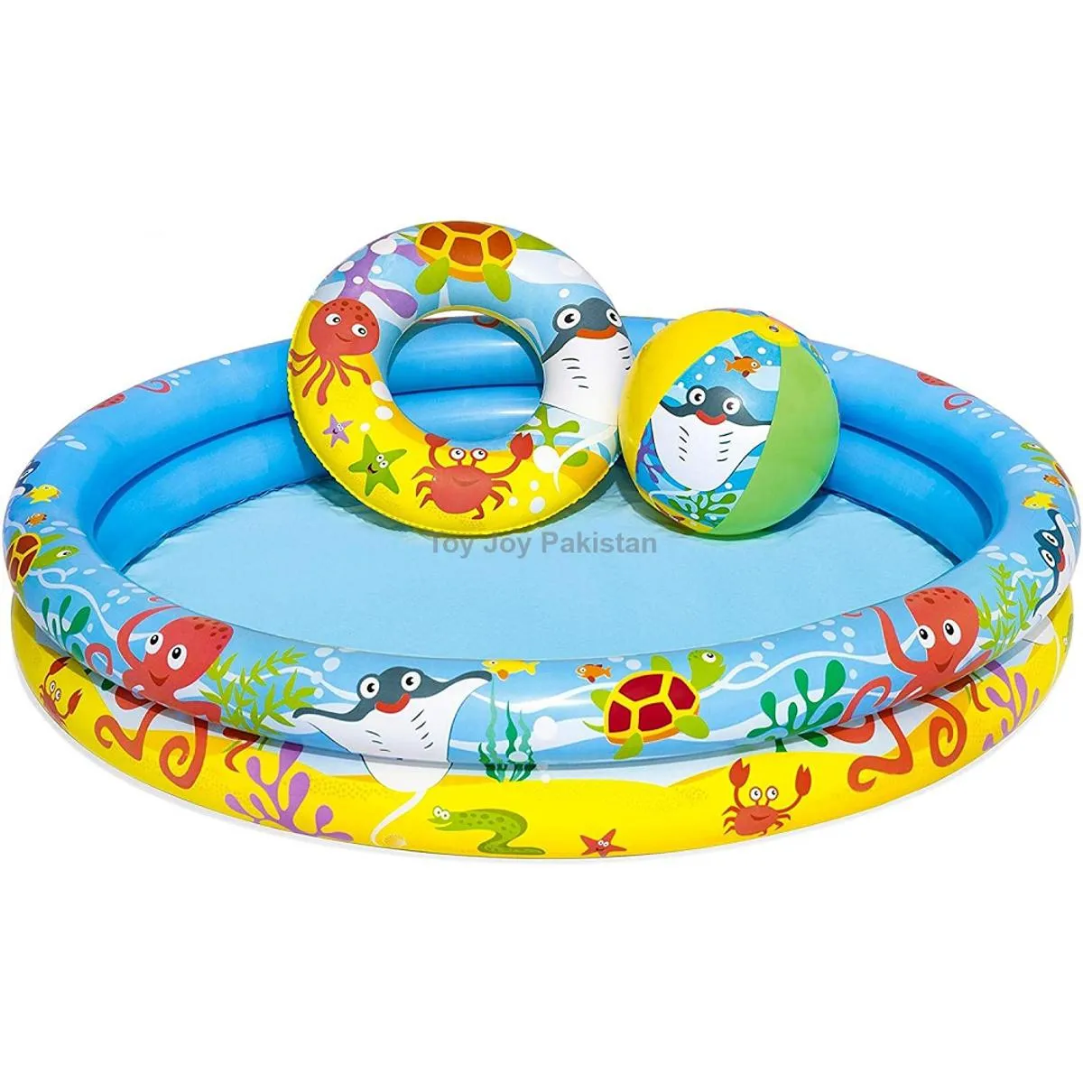 Bestway Pool 48"x8" Baby Play Pool Set With Swim Ring & Ball