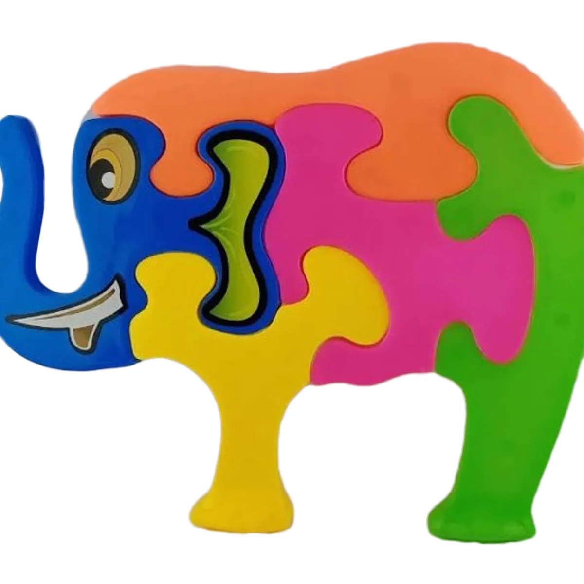 Kids Puzzle Elephant Wooden Jigsaw Adult African Grey Elephant Jigsaw Puzzle