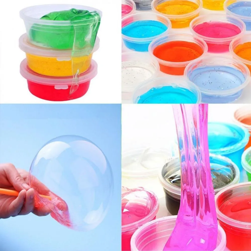 Pack of 12 Slime For Kids Magic Crystal Soft Slime Fluffy Slime Playful Kit For Boys & Girls image 3