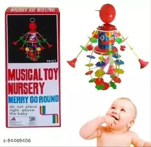 Merry Go Round Musical Spinning Toy for Kids Cradle (Musical Jhoomar Toy)
Jhoomar For New Born Baby image 3