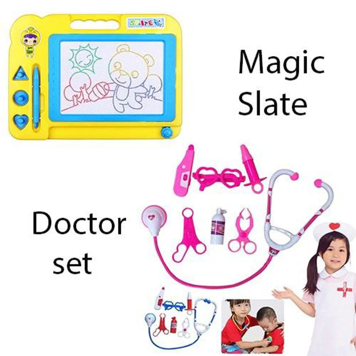 Doctor Set With Writing Board - Pack Of 2 Set image 2