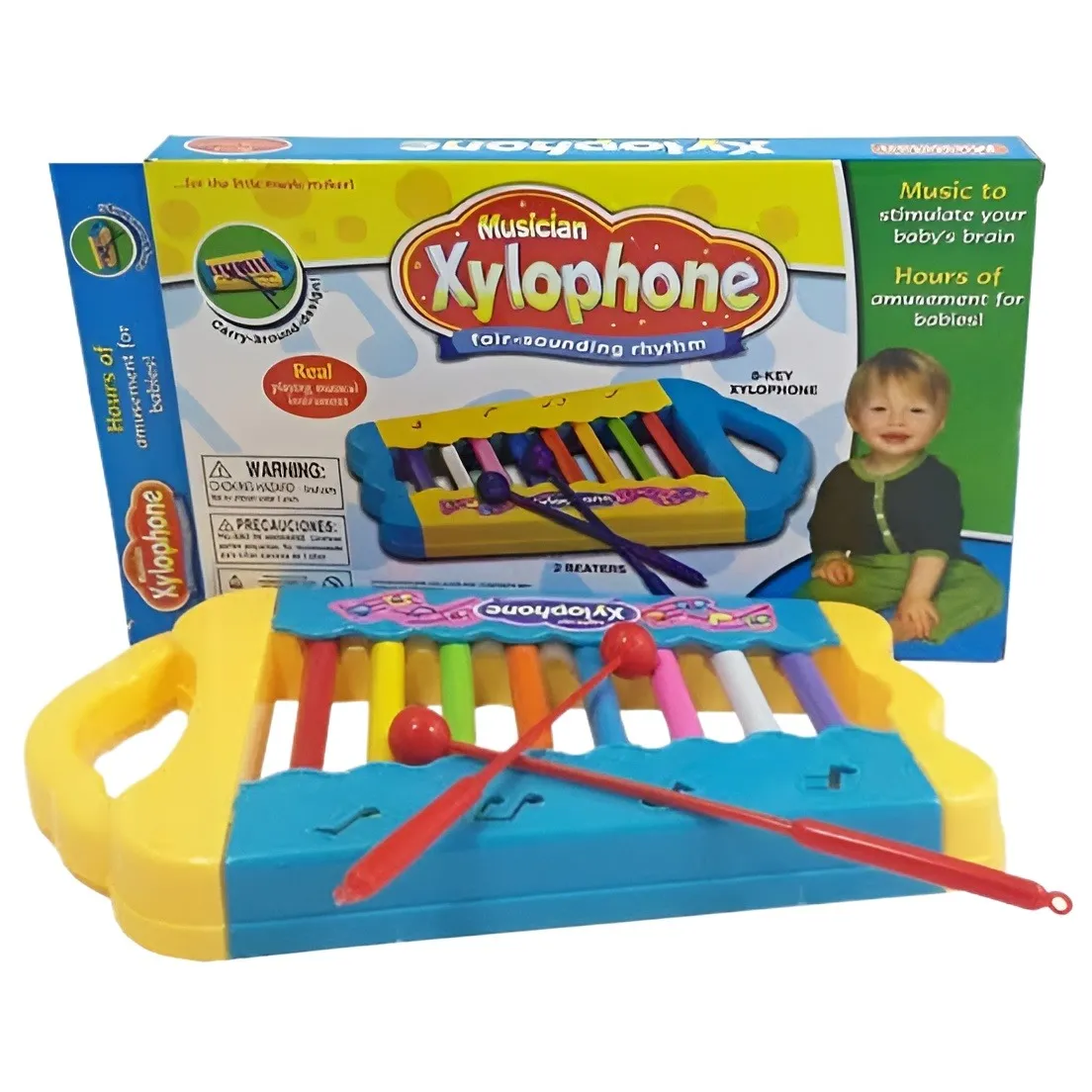 Hand Knock Xylophone For Kids Educational And Pre School Learning Music Enlightenment For Toddlers Children image 4
