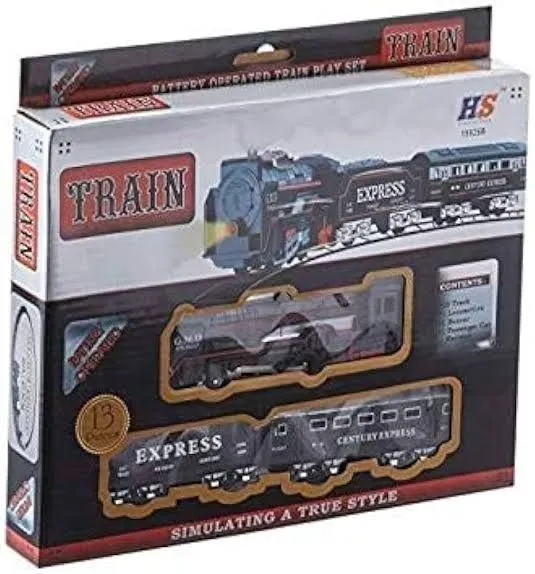 Century Express TrainSet For Kids Multicolor Black Train Battery Operated Plastic Toy TrainSet image 3