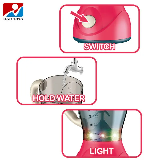 Pretend Play Home Appliance Simulation Plastic Juicer-Grinder Toy Blenders For Kids image 2