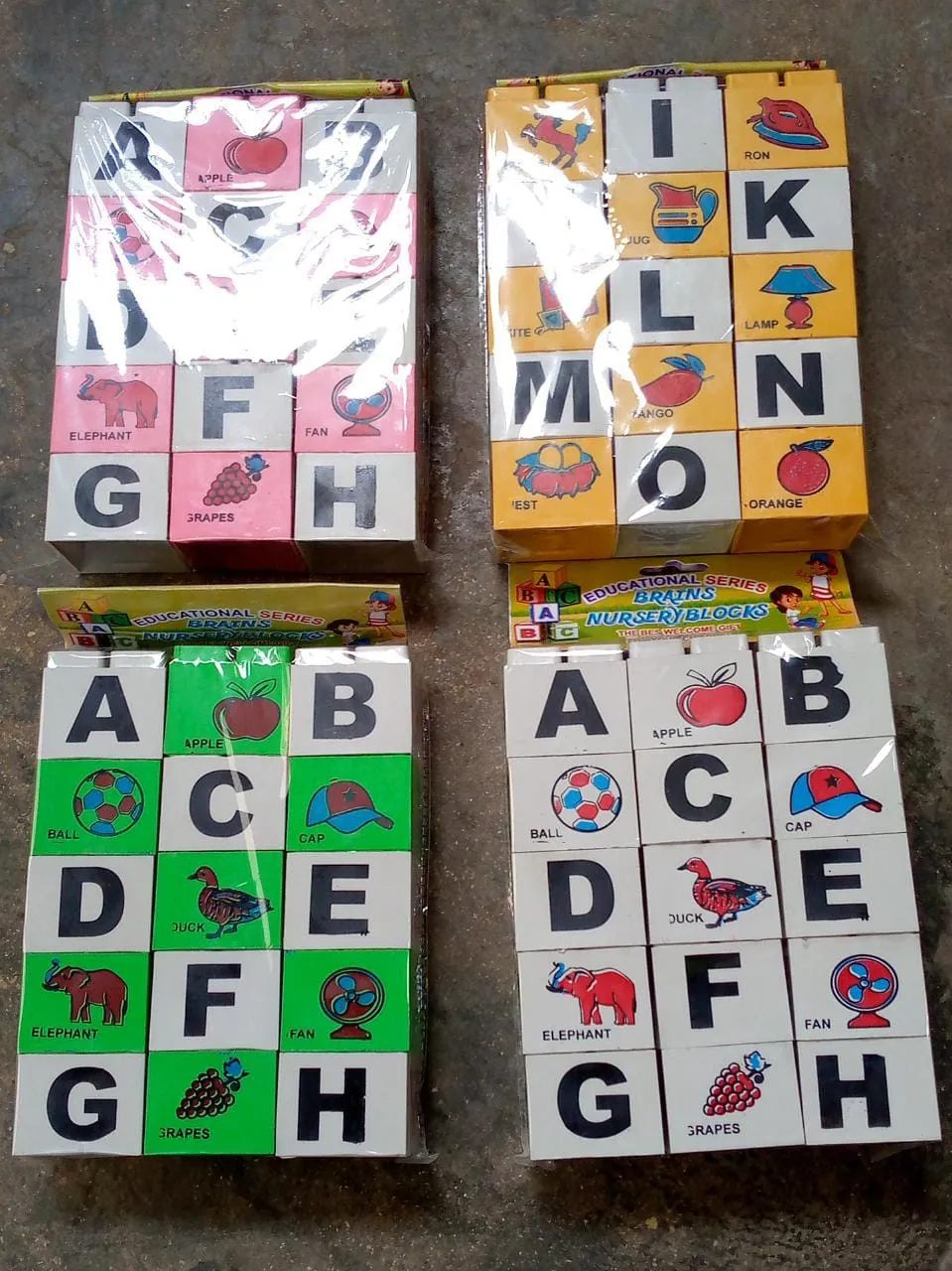 Educational Blocks Set For Kids - Nursery Alphabets & Number Blocks For Kids Education image 4