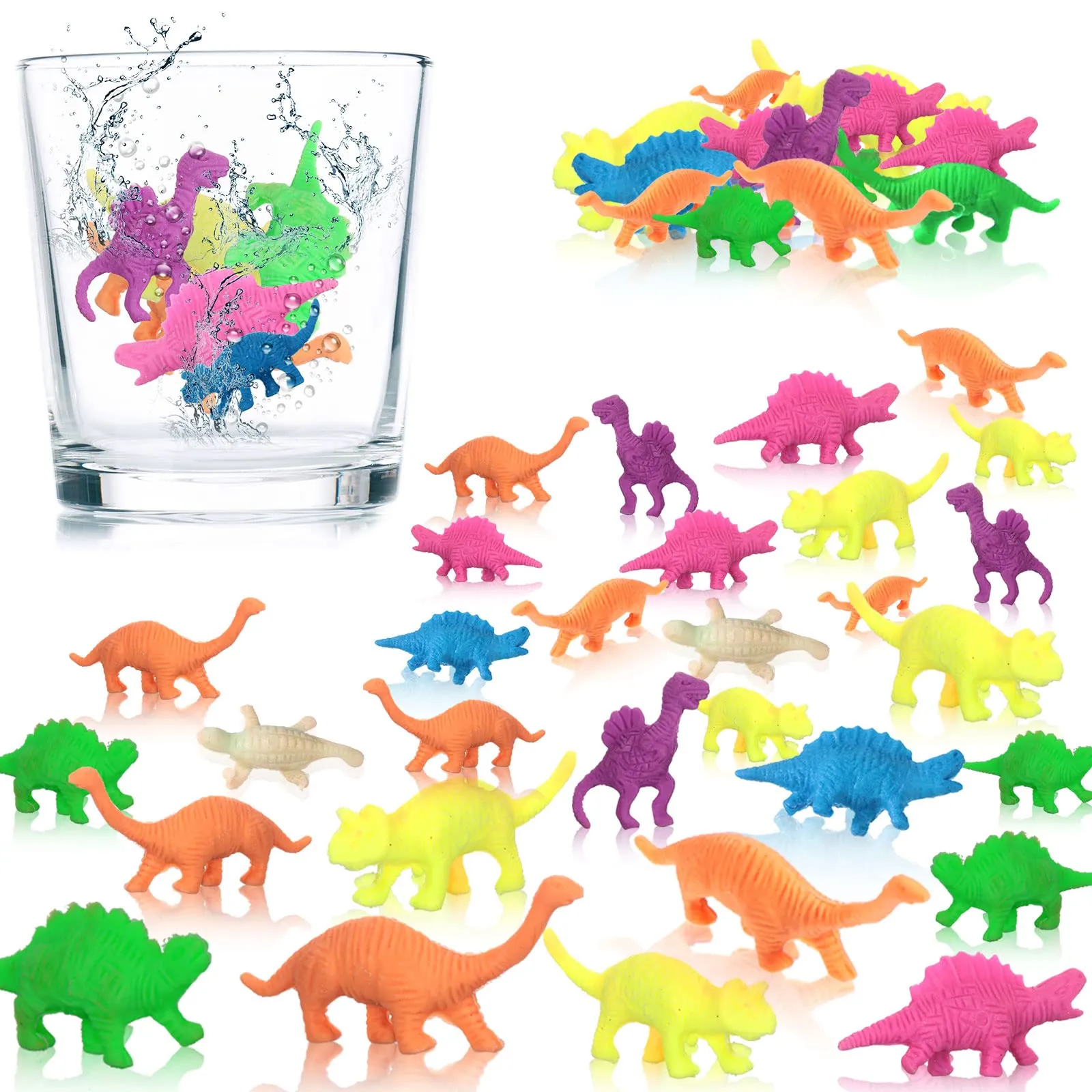 Art Creativity Magic Growing Farm Animal ,  Expanding Animal Each, Grow in Water, Cute Color and Design Variety, Kids’ Birthday Party Favors, Contest Prize or Gift Idea image 3