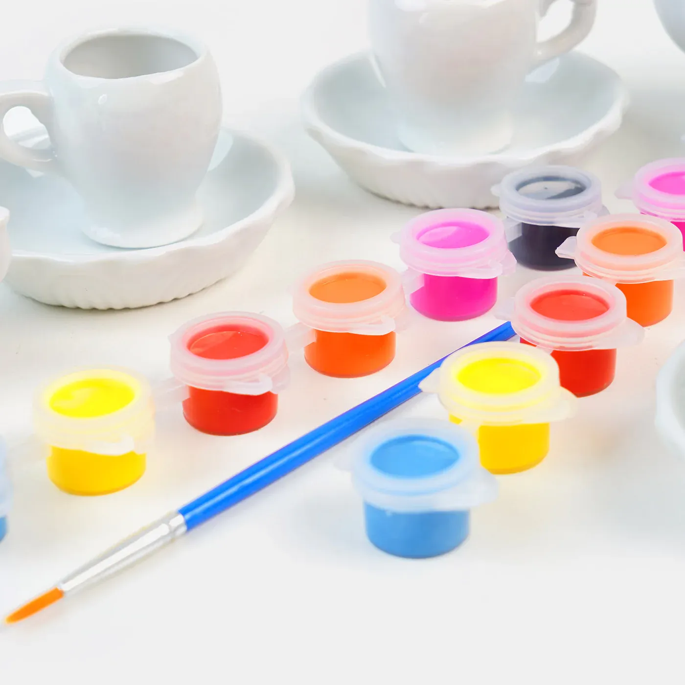 Ceramic Dreamy Tea Set -Time Fun: Paint Your Own Tea Set with our High-Quality DIY Painting Kit image 5
