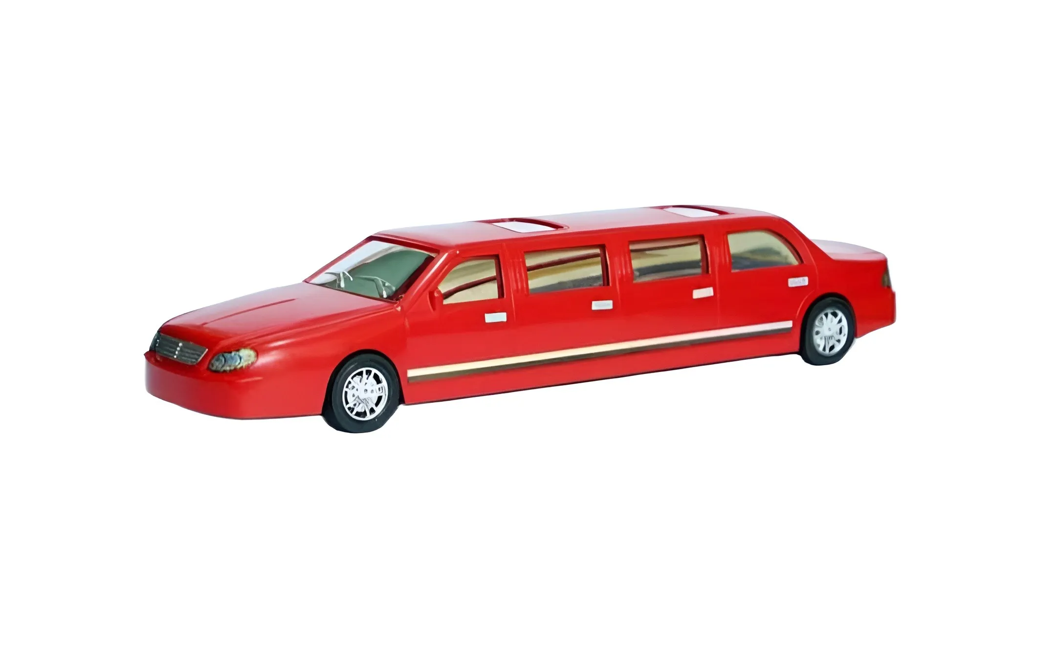 Plastic Lamousine Car Long Size Super Fraction Model Car For Kids Meattalic Colours 12 Inch Super Model Car image 2