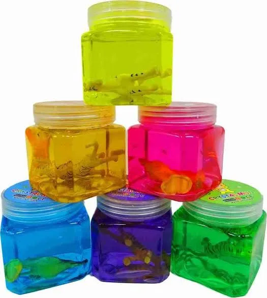 Glitter  Slime For Kids Magic Crystal Soft Slime Fluffy Glitter Slime Playful Set For Kids image 1