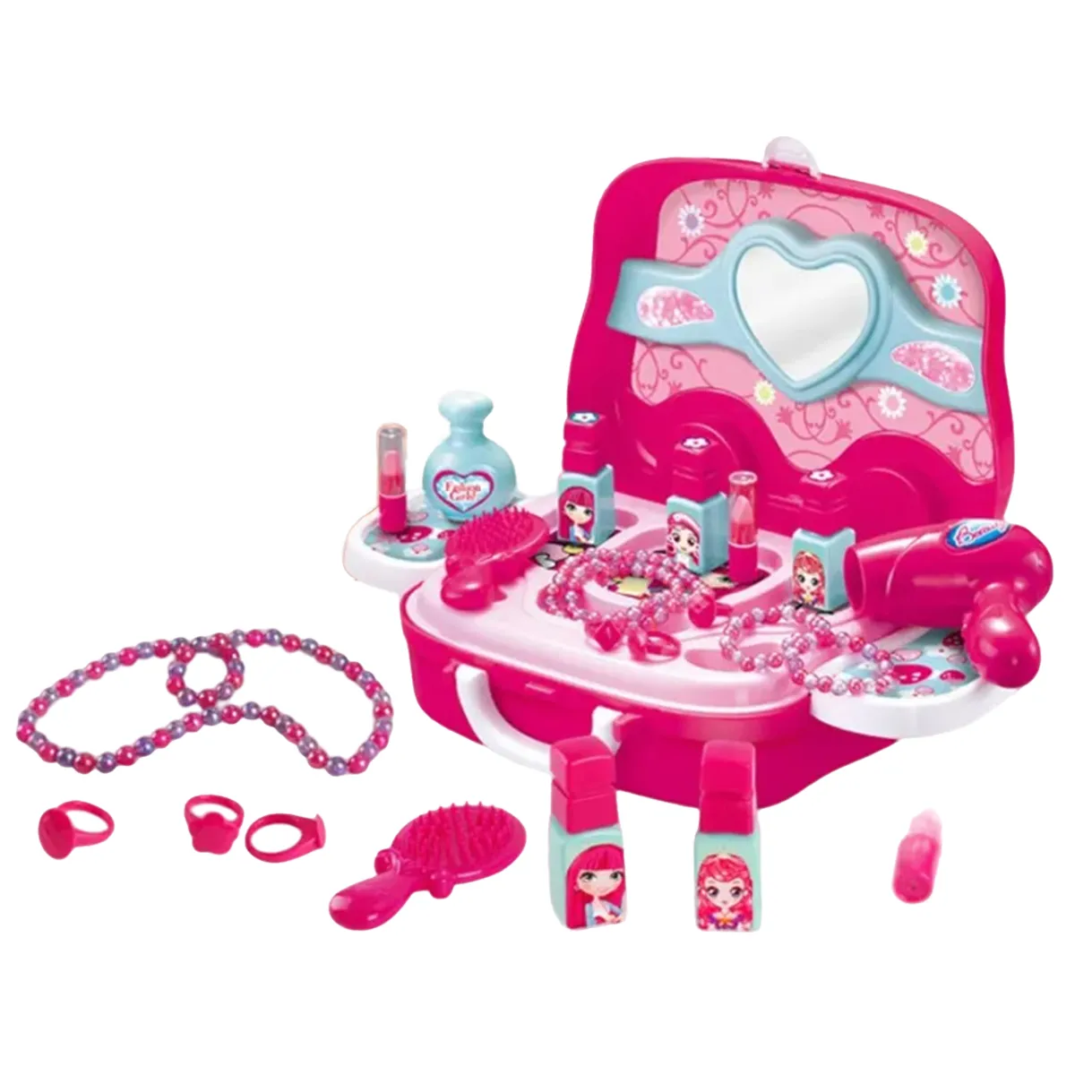 Kids Makeup Toys Girls Games Baby Cosmetics Pretend Play Set