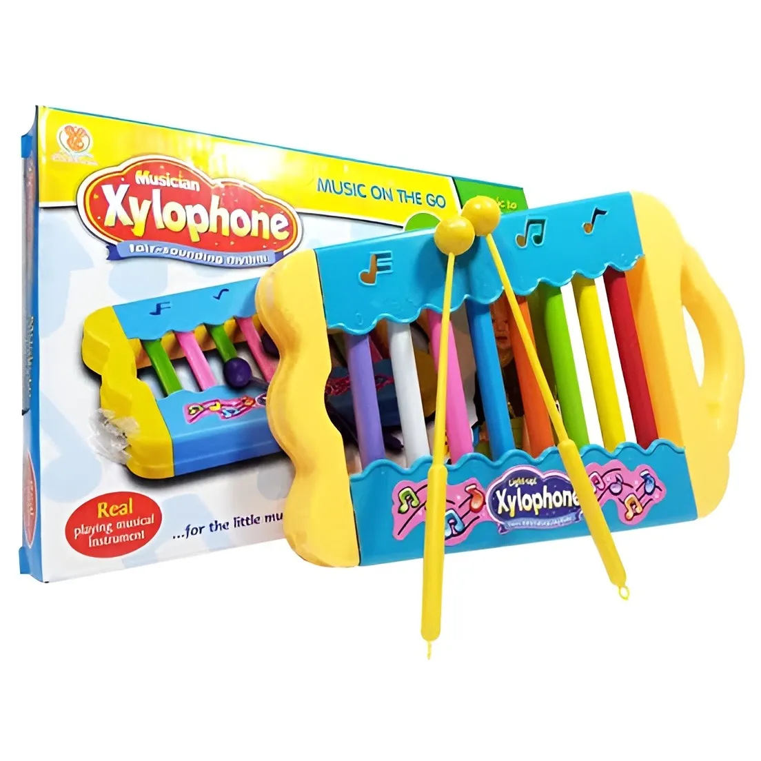 Hand Knock Xylophone For Kids Educational And Pre School Learning Music Enlightenment For Toddlers Children