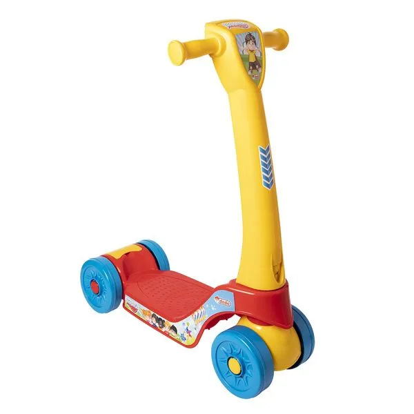 The Evergreen Hot Wheels Scooter Foldable 4 Wheel Children For Kids The ultimate ride for kiddos aged 3-7, built for endless outdoor adventures. 💨 Durable, colorful, and ready for action - choose from red, blue, pink, and green! 🚀 Let the fun begin! image 2