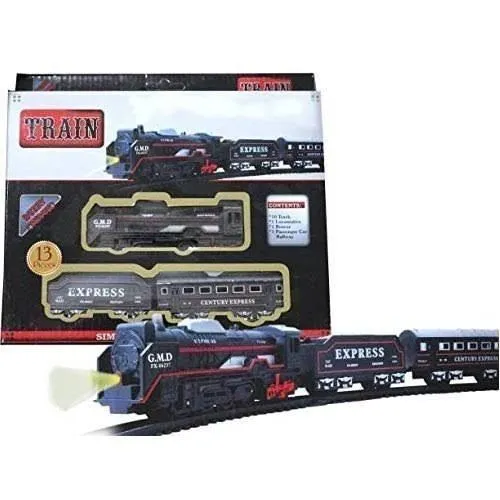 Century Express TrainSet For Kids Multicolor Black Train Battery Operated Plastic Toy TrainSet image 2