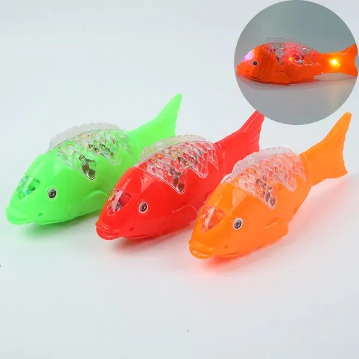 Dancing Fish Toy with Flashing Lights and Realistic Sounds for Toddlers image 3