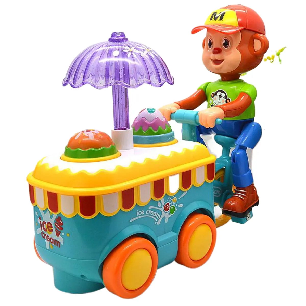 Monkey Candy Ice Cream Toy - Multicolor