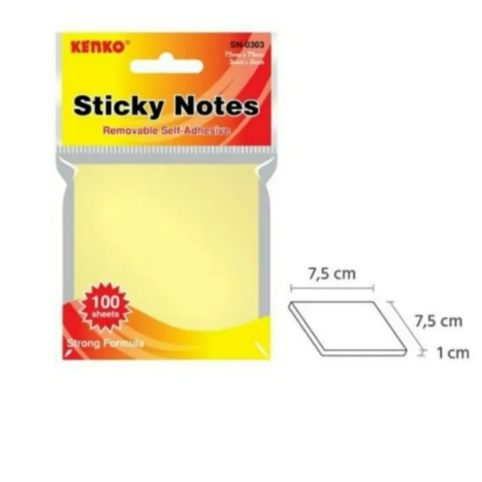 Sticky Notes Post it Pastel Sticky Note Clear Self-Sticky Annotation, 3x3 Inch 76*76 MM  Waterproof Translucent Color Memo Pad for Office & School (Assorted, Pack of 100 Random Colours) image 5