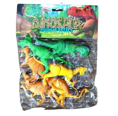 Adventure Dinosaur Simulated Soft Rubber Animal image 1