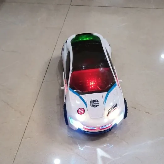 Transforming Robot Car Toy with 3D Lights and Bump & Go Action image 6