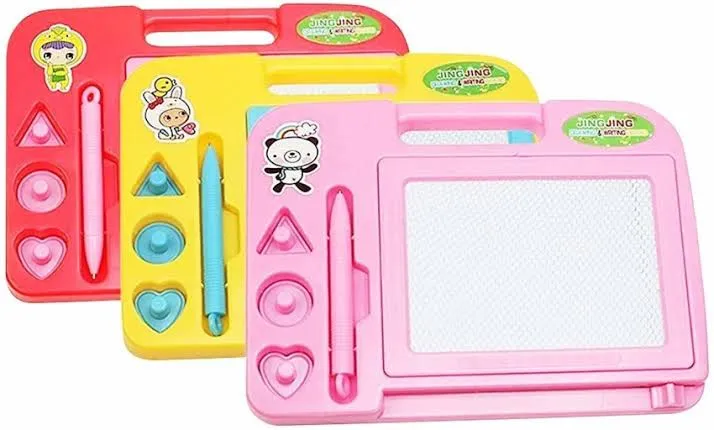 Magnetic Learning Drawing Board Erasable Doodle Board Educational Writing And Sketching Pad for Kids Travel Games Educational Toys image 4