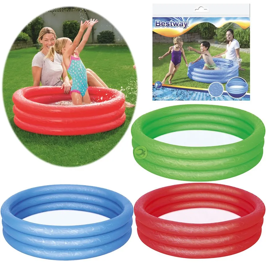BESTWAY 51024 Kids Paddling Pool 40" x 10" image 3