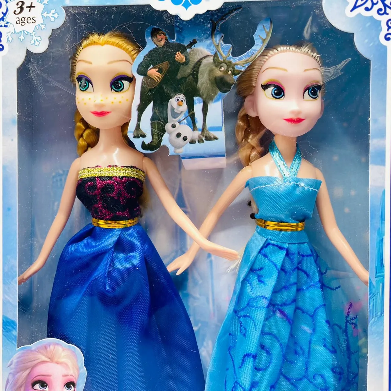 Disney Frozen Toys Elsa Anna Frozen PVC Doll Toys 29cm Gift Box Dolls For Kids Plastic Frozen Doll Anna And Elsa Toys image 2