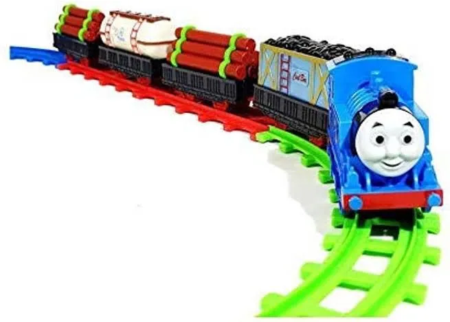 Thomas Cartoon Train - Track world (11 pieces) image 2